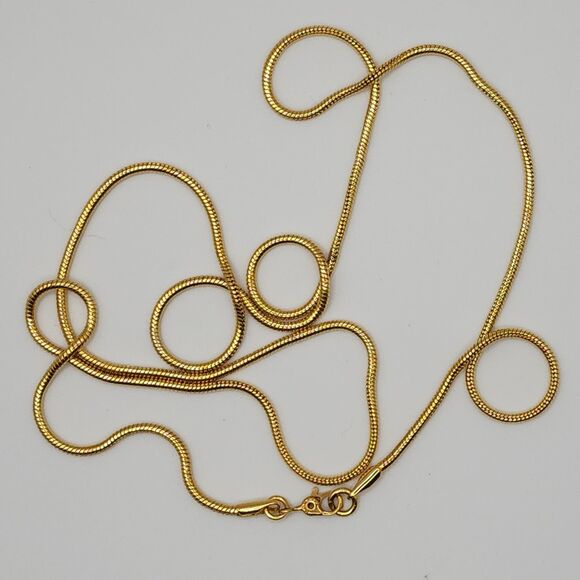 Vintage Serpent chain, snake chain necklace - Picture 2 of 5